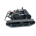 Tank tracked remote control lawn mower
