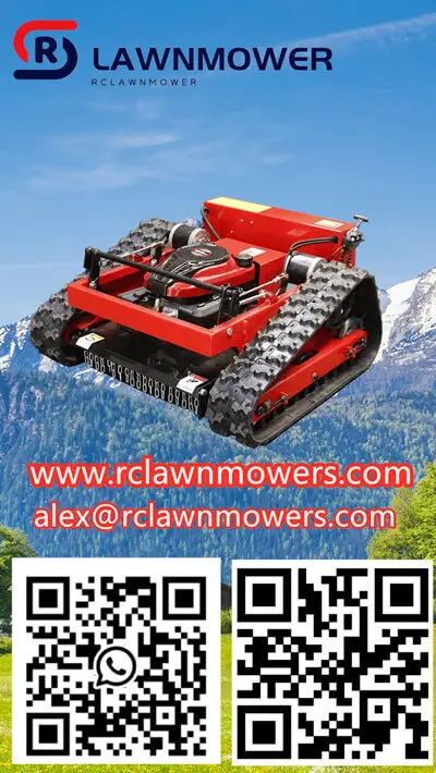 Remote Control Lawn Mower China Supplier