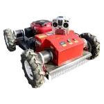 China Remote Control Pull Start wheel Lawn Mower for sale